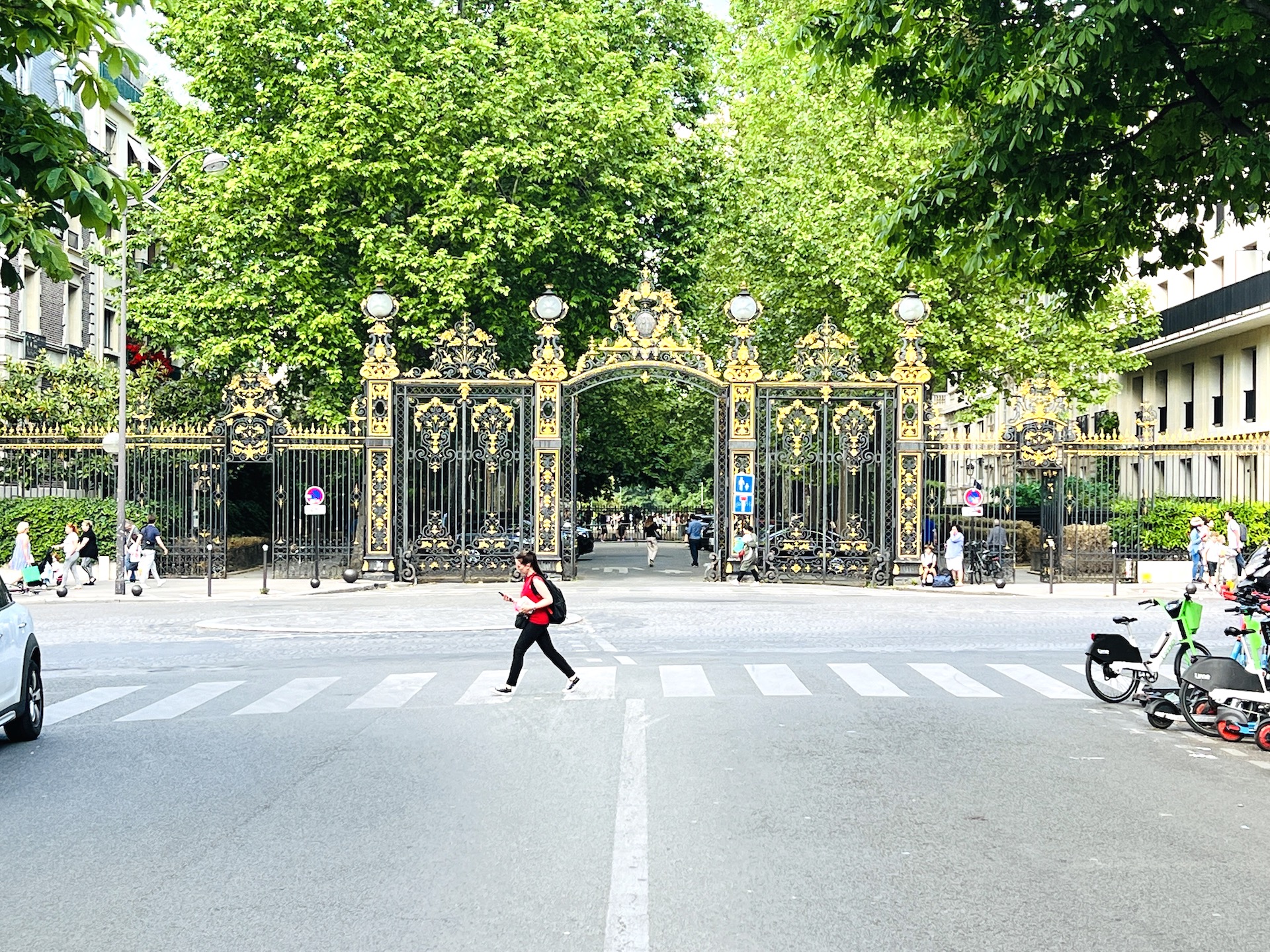 Paris 17 - Parc Monceau — Foto 1