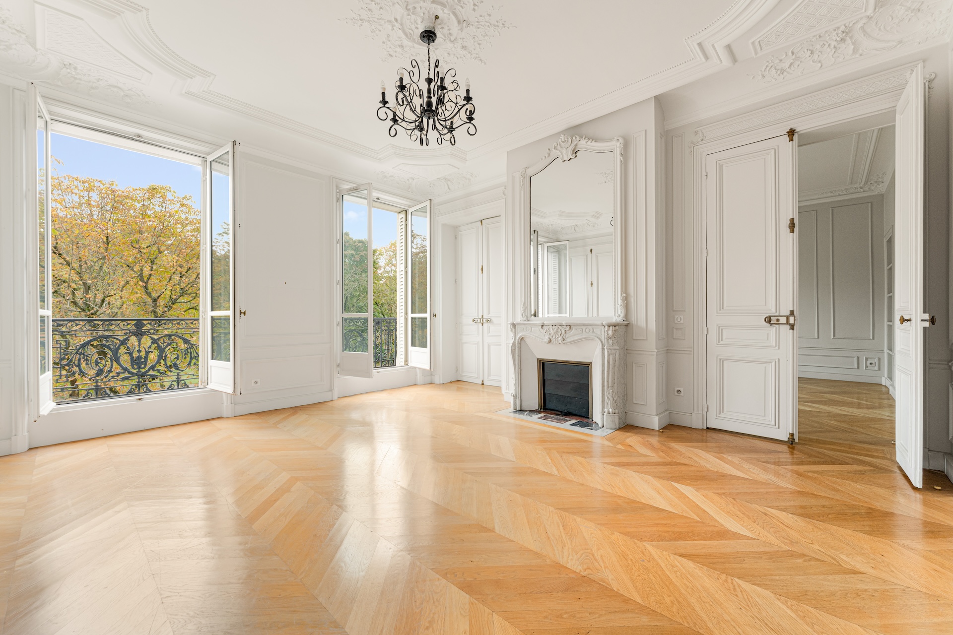 Neuilly - Vue sur le bois - M Barres — Foto 2