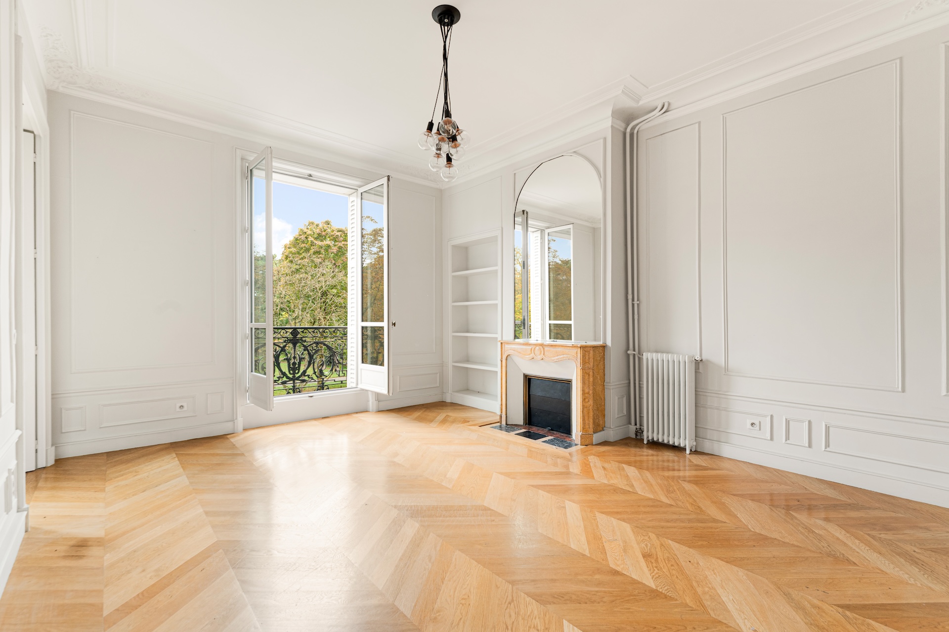 Neuilly - Vue sur le bois - M Barres — Foto 1