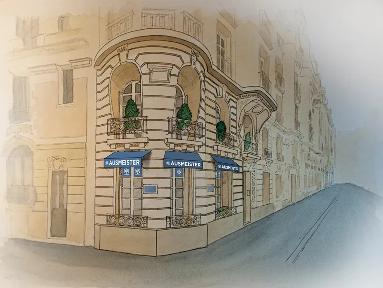 L'agence Ausmeister, 10 rue Bellanger à Neuilly-sur-Seine